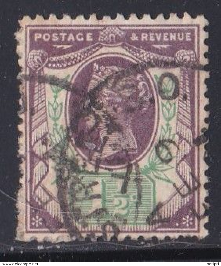 Grande Bretagne - 1887 - 1900  Victoria -    Y&T N °  93  Oblitéré - Usati