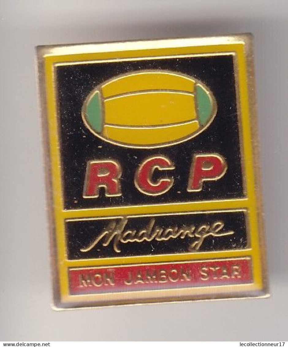 Pin's Rugby  RCP Magrange Mon Jambon Star Réf  8023JL - Rugby
