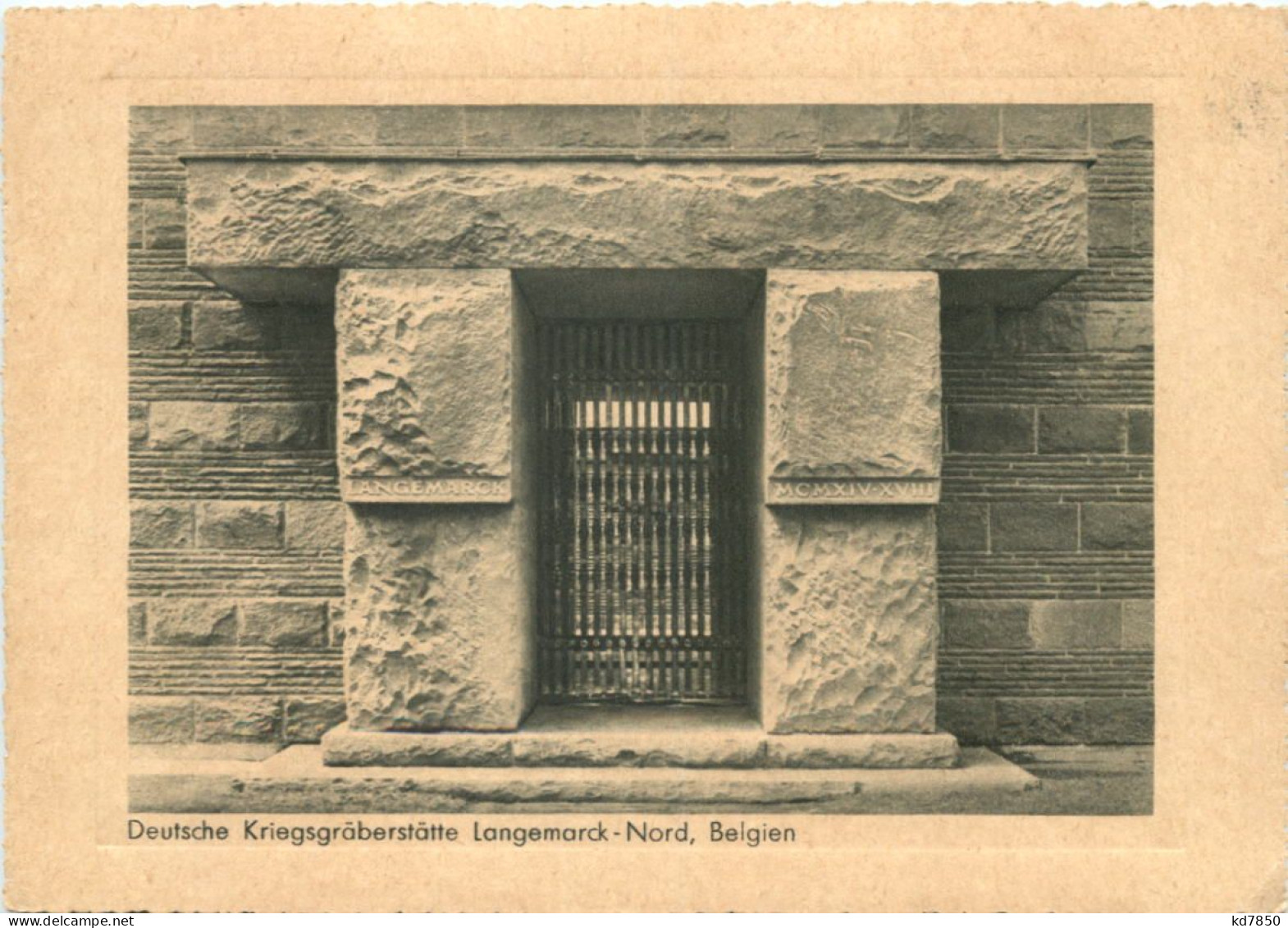 Langemark-Nord - Deutsche Kreigsgräberstätte - Langemark-Poelkapelle
