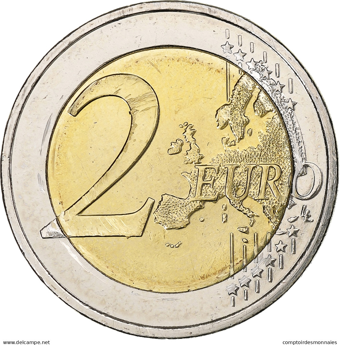 Grèce, 2 Euro, 2016, Bimétallique, SPL - Griekenland