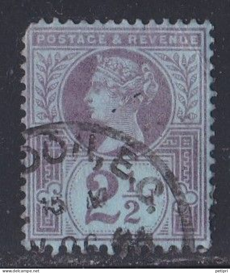 Grande Bretagne - 1887 - 1900  Victoria -    Y&T N °  95  Oblitéré - Gebruikt