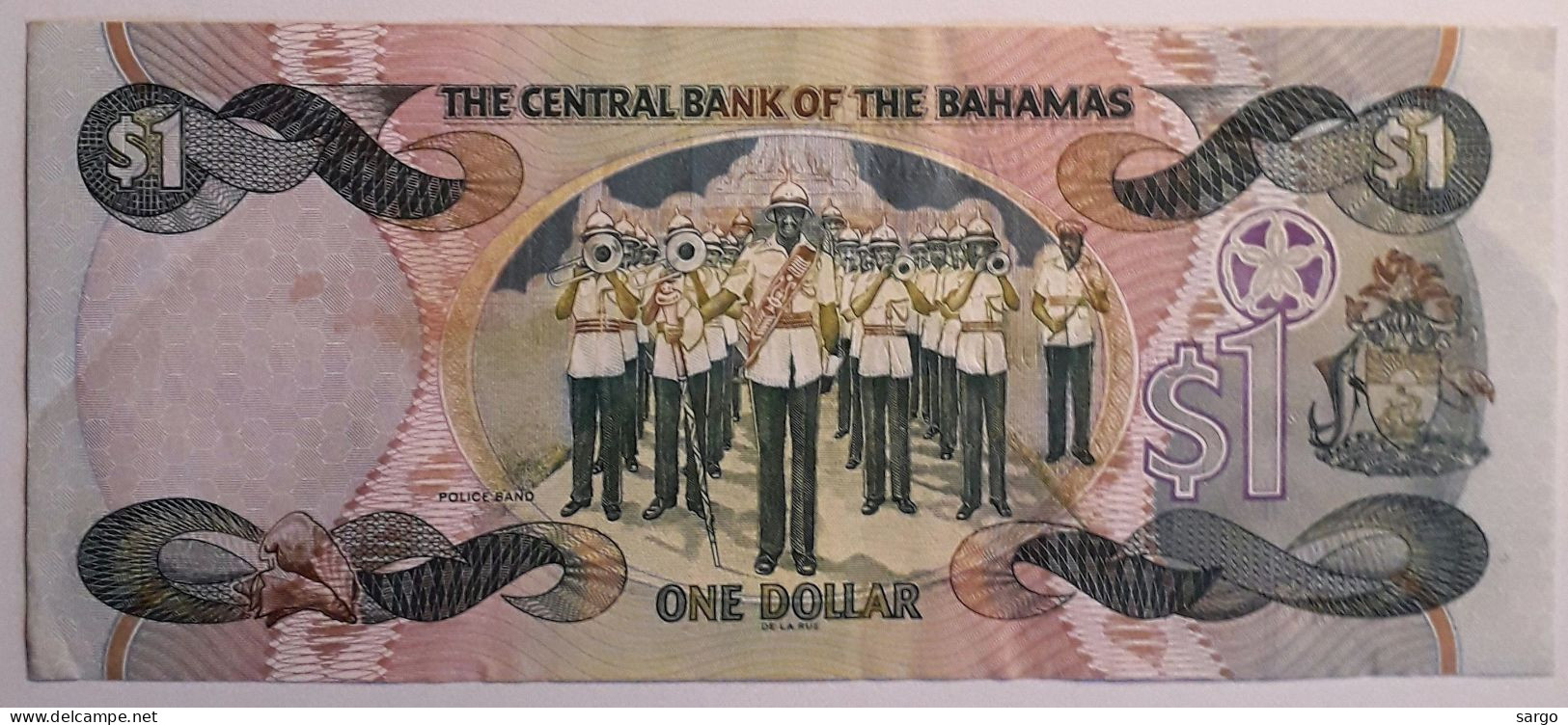 BAHAMAS - 1 DOLLAR - 2001- UNC - P 69 - BANKNOTES - PAPER MONEY - CARTAMONETA - - Bahama's