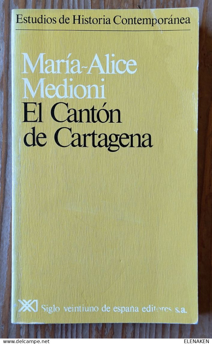 LIBRO EL CANTON DE CARTAGENA. MARIA-ALICE MEDIONI. - Culture