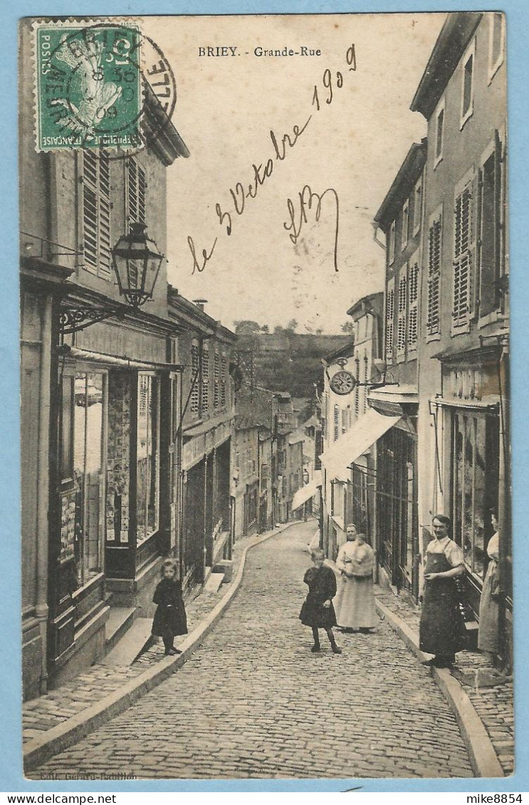 1715  CPA  BRIEY  (Meurthe Et Moselle)  Grande-Rue     ++++++++++++ - Briey