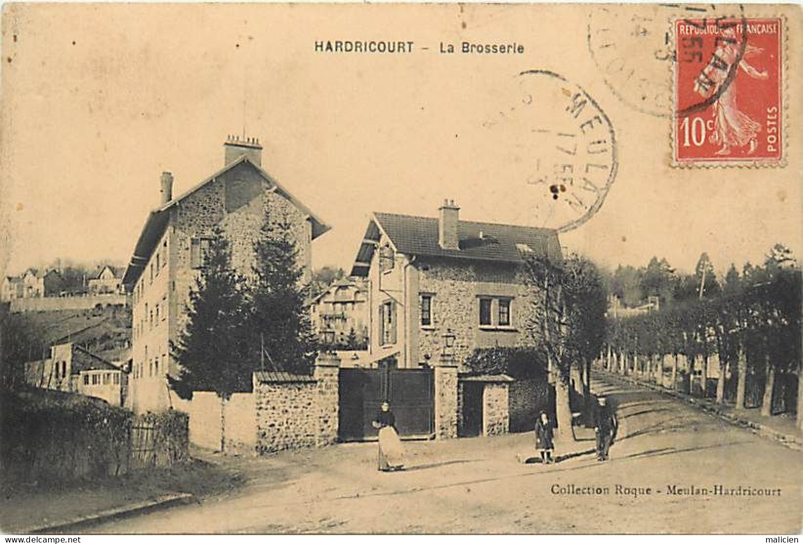 - Yvelines -ref-C12- Hardicourt - La Brosserie Renard & Gerard - Rue Guillaune De Beaumont - Brosseries - Artisanat - - Hardricourt