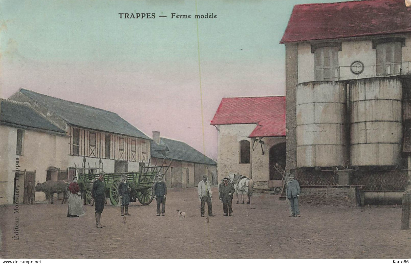 Trappes * Ferme Modèle * Scène Agricole Agriculture - Trappes