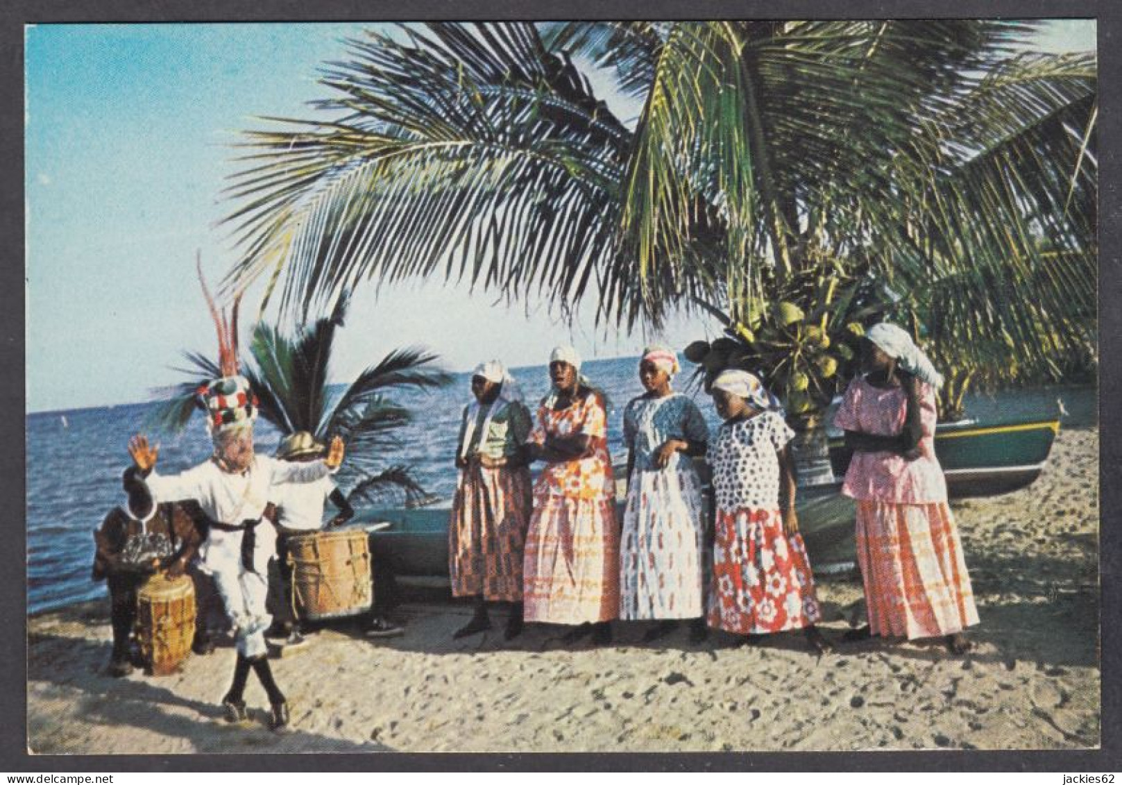 127685/ DANGRIGA, Belizean Carib Cultural Dancers - Honduras