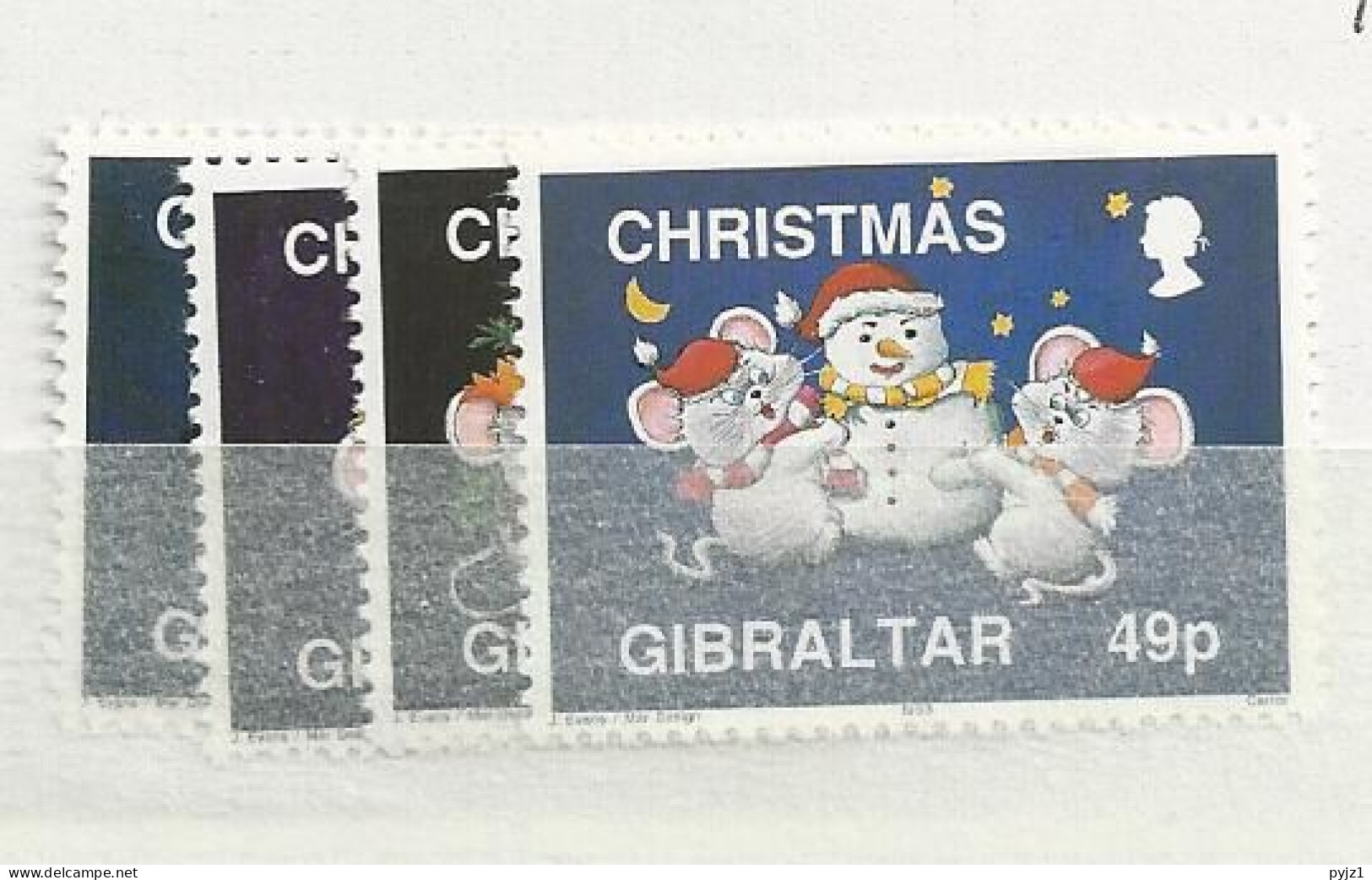 1993 MNH Gibraltar Mi 670-82 Postfris ** - Gibraltar