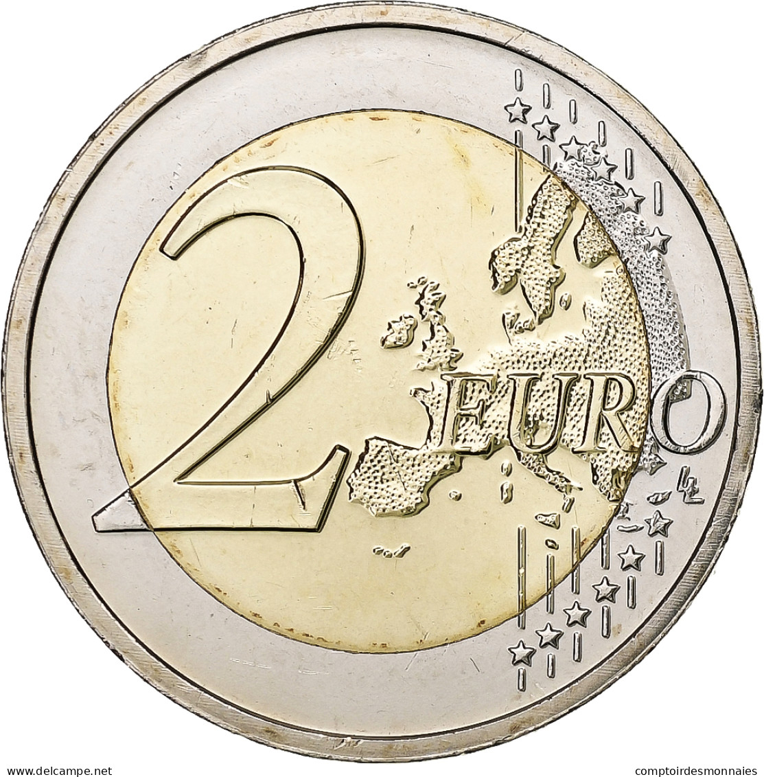 Malte, 2 Euro, 2015, Paris, Bimétallique, SPL - Malta