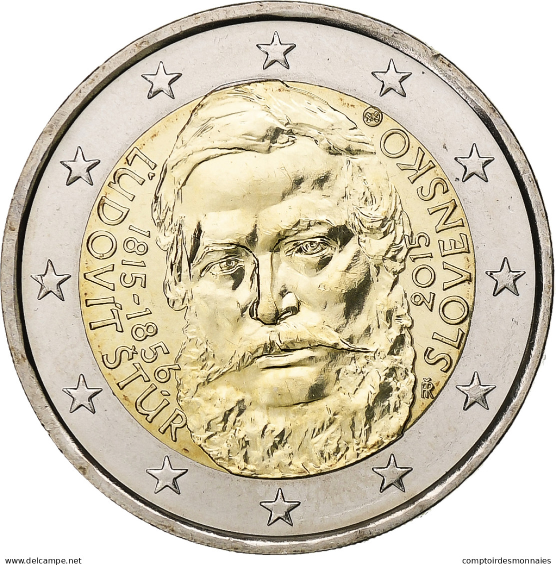 Slovaquie, 2 Euro, 2015, Bimétallique, SPL+, KM:New - Slovaquie