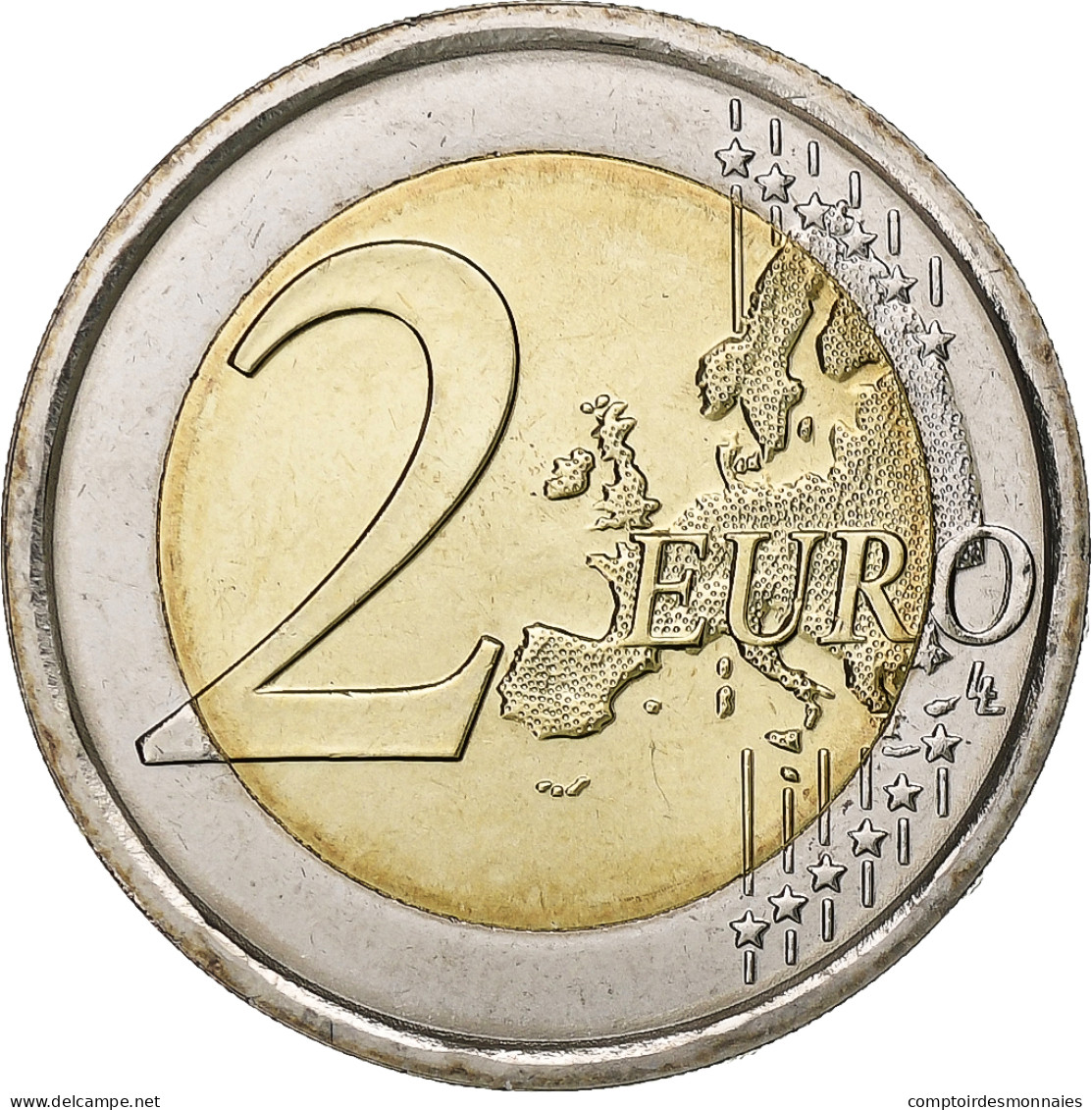 Italie, 2 Euro, 2015, Bimétallique, SPL+, KM:New - Italia