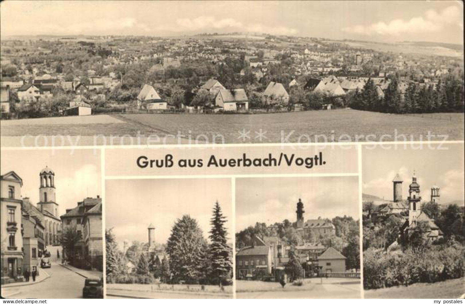72392542 Auerbach Vogtland Teilansichten  Auerbach - Auerbach (Vogtland)