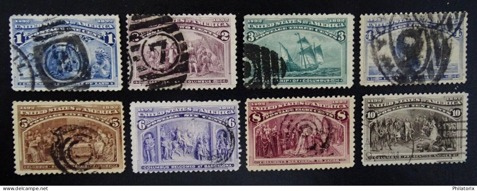 USA Mi 73-88 , Sc 230-245 , Gestempelt , Unvollständig (1) - Used Stamps