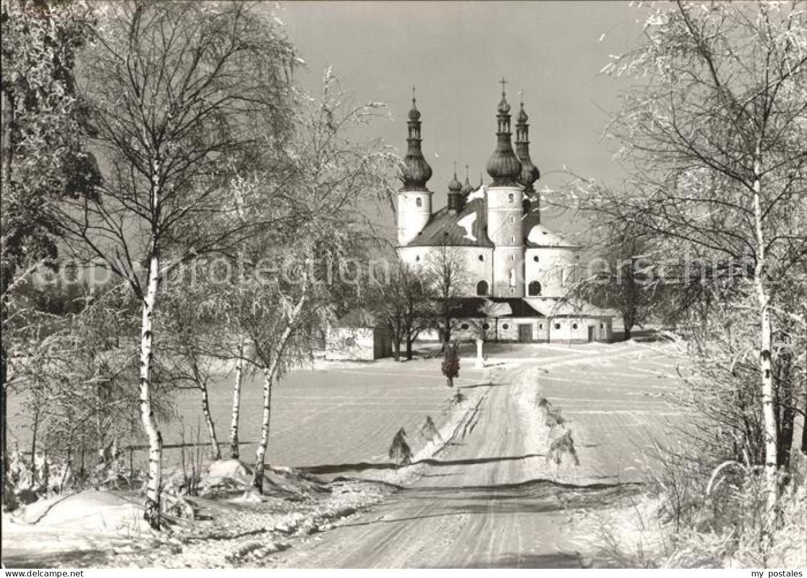 72389253 Waldsassen Waldfahrtskirche Kappel Im Winter Waldsassen - Waldsassen