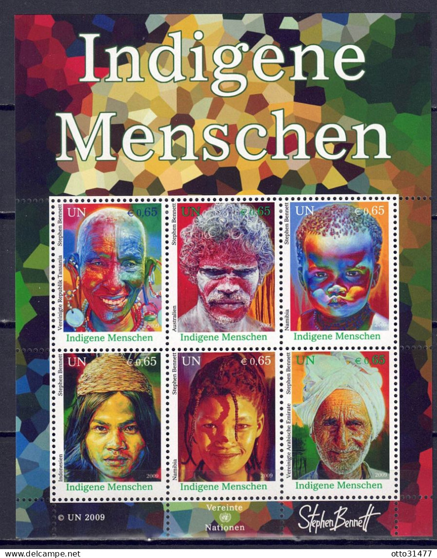 UNO Wien 2009 - Indigene Menschen (I), Block 25, Postfrisch ** / MNH - Ongebruikt