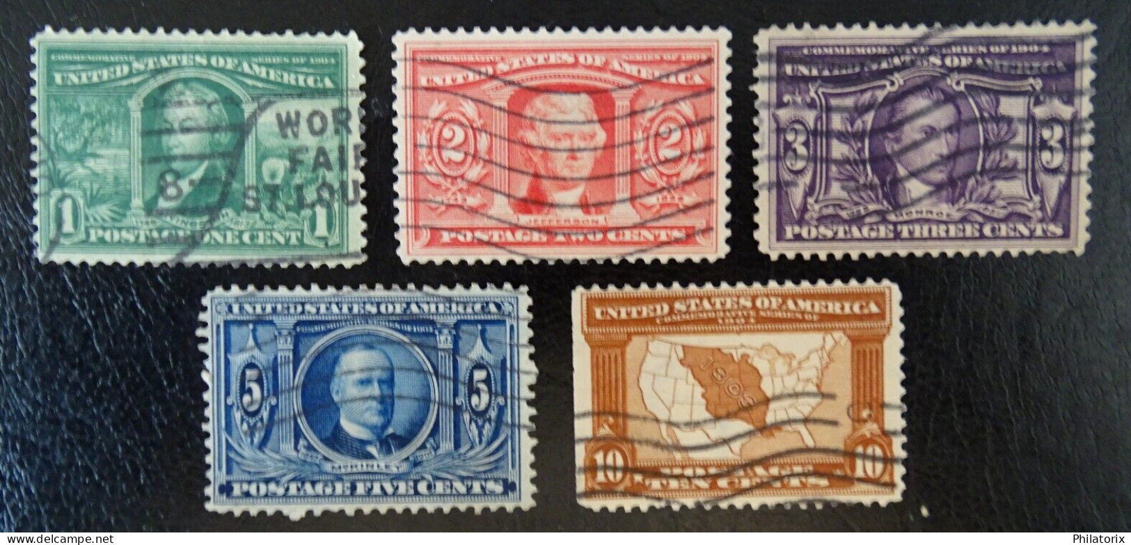 USA Mi 154-158 , Sc 323-327 , Gestempelt - Used Stamps