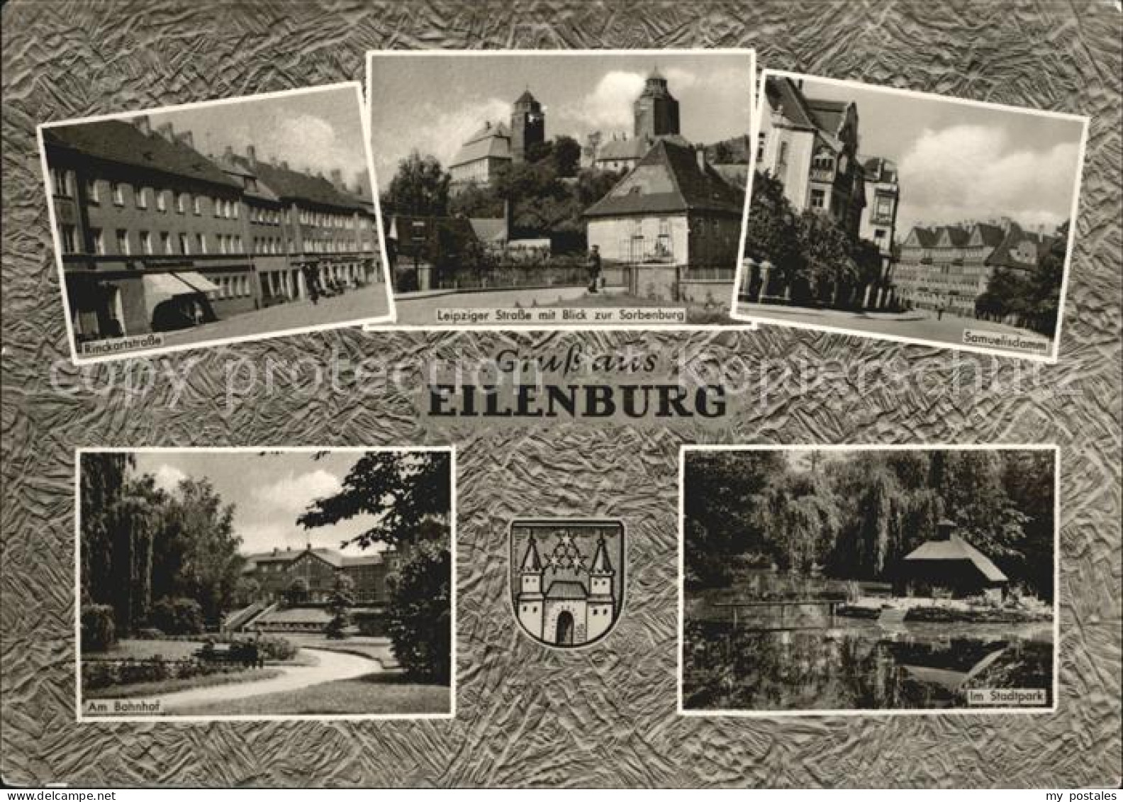 72386157 Eilenburg Rinckhartstrasse Blick Zur Sorbenburg Samuelisdamm Kurpark  E - Eilenburg