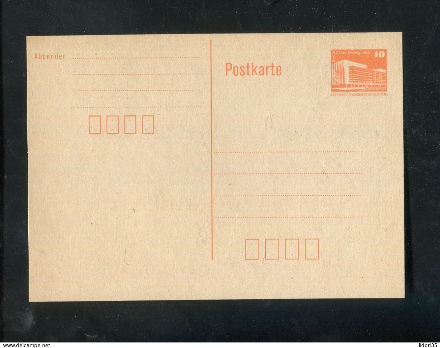 "DDR" 1986, Postkarte Mi. P 86I (ohne Druckvermerk) ** (70055) - Cartoline - Nuovi