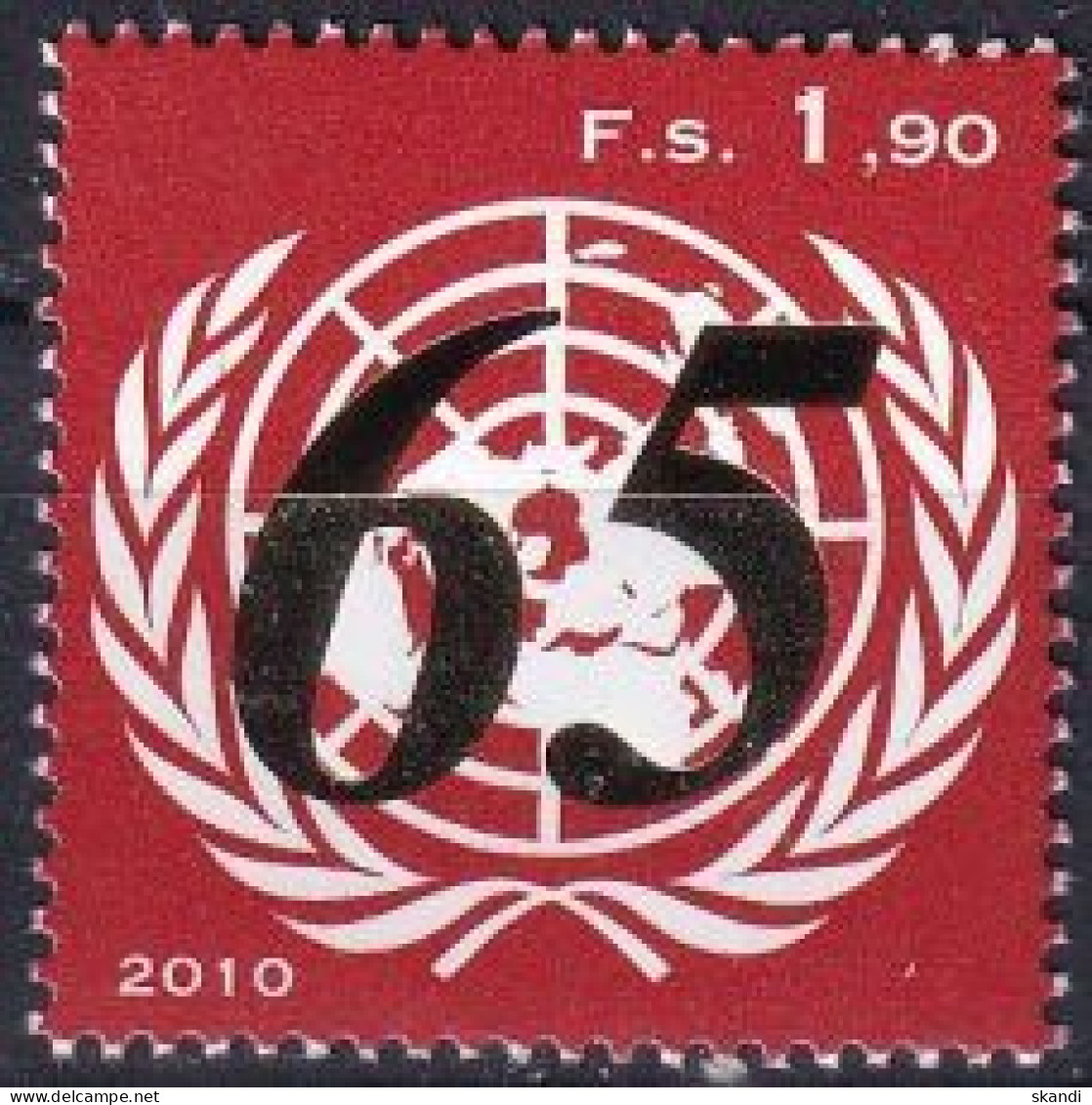 UNO GENF 2010 Mi-Nr. 719 ** MNH - Nuovi