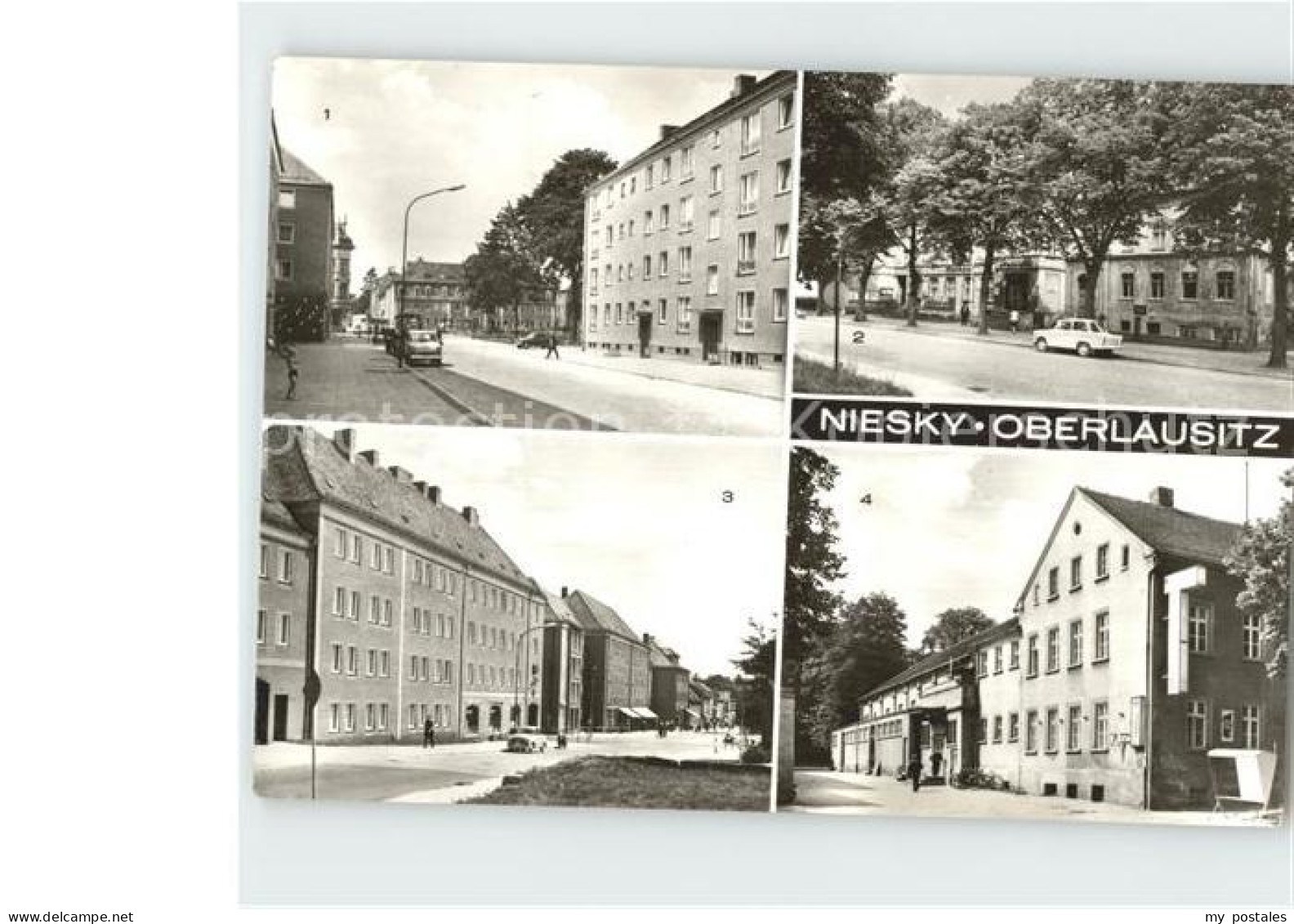 72383829 Niesky Friedrich Engels- Strasse Rathaus Karl Marx-Strasse Niesky - Niesky