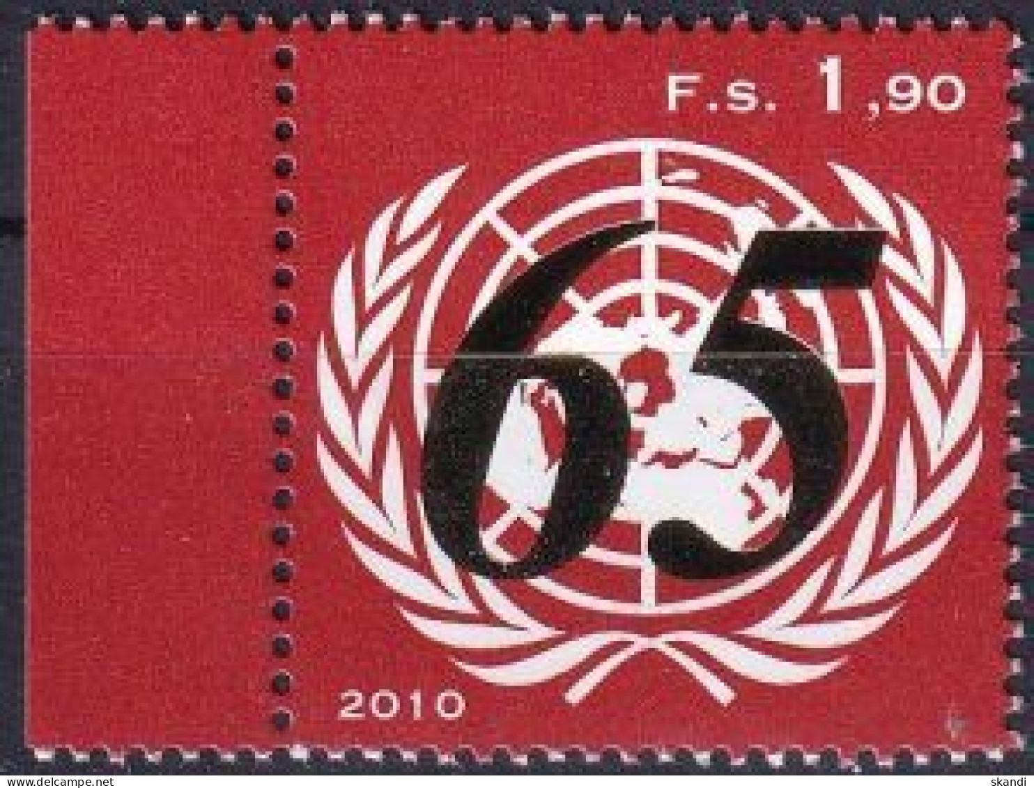 UNO GENF 2010 Mi-Nr. 719 ** MNH - Nuovi