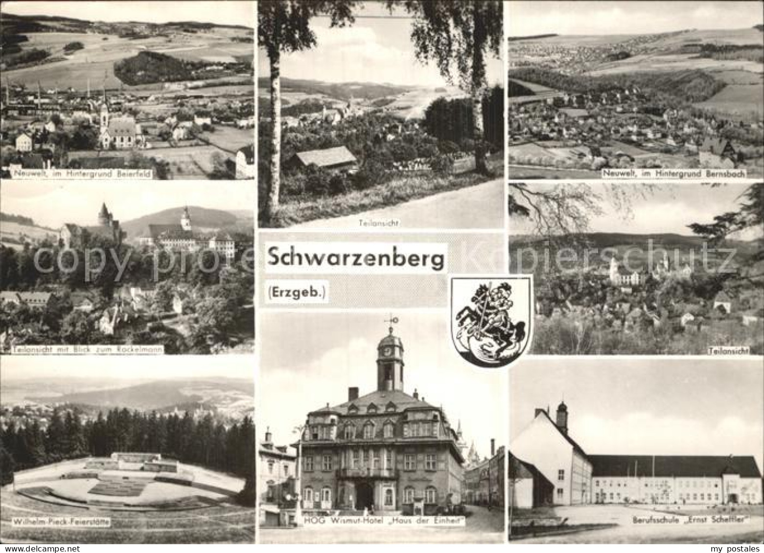 72383380 Schwarzenberg Erzgebirge Neuwelt  Wismut-Hotel Schwarzenberg - Schwarzenberg (Erzgeb.)