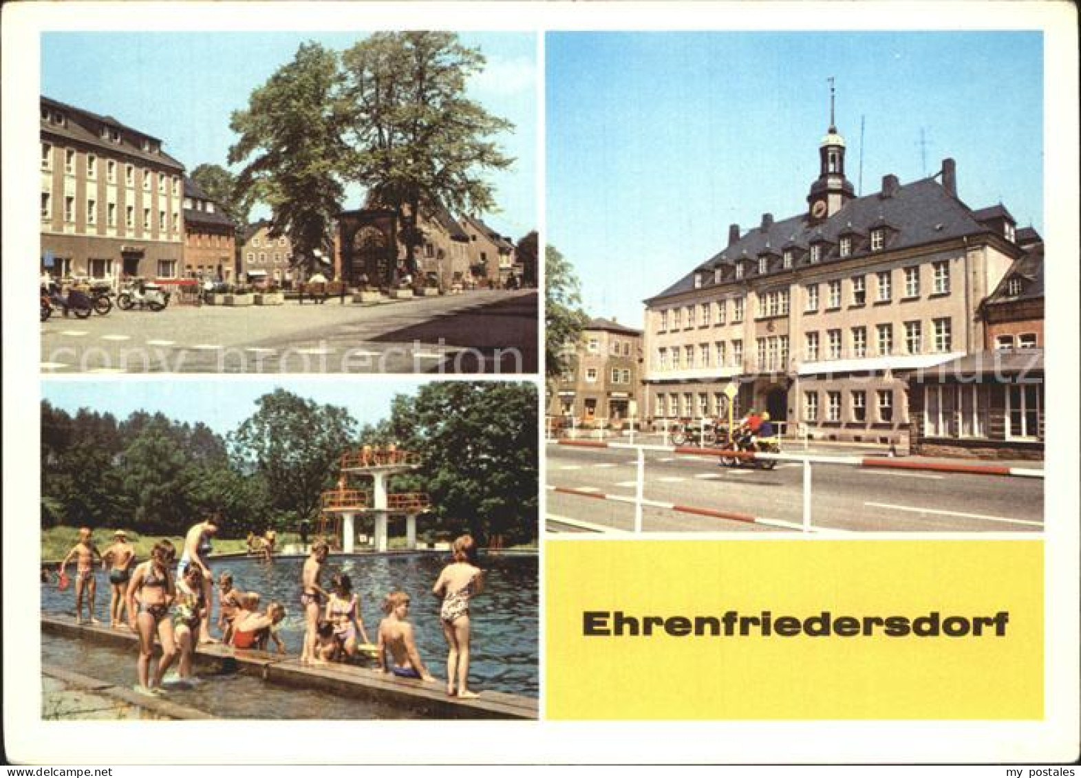 72383303 Ehrenfriedersdorf Erzgebirge Freibad Markt Rathaus Ehrenfriedersdorf - Ehrenfriedersdorf