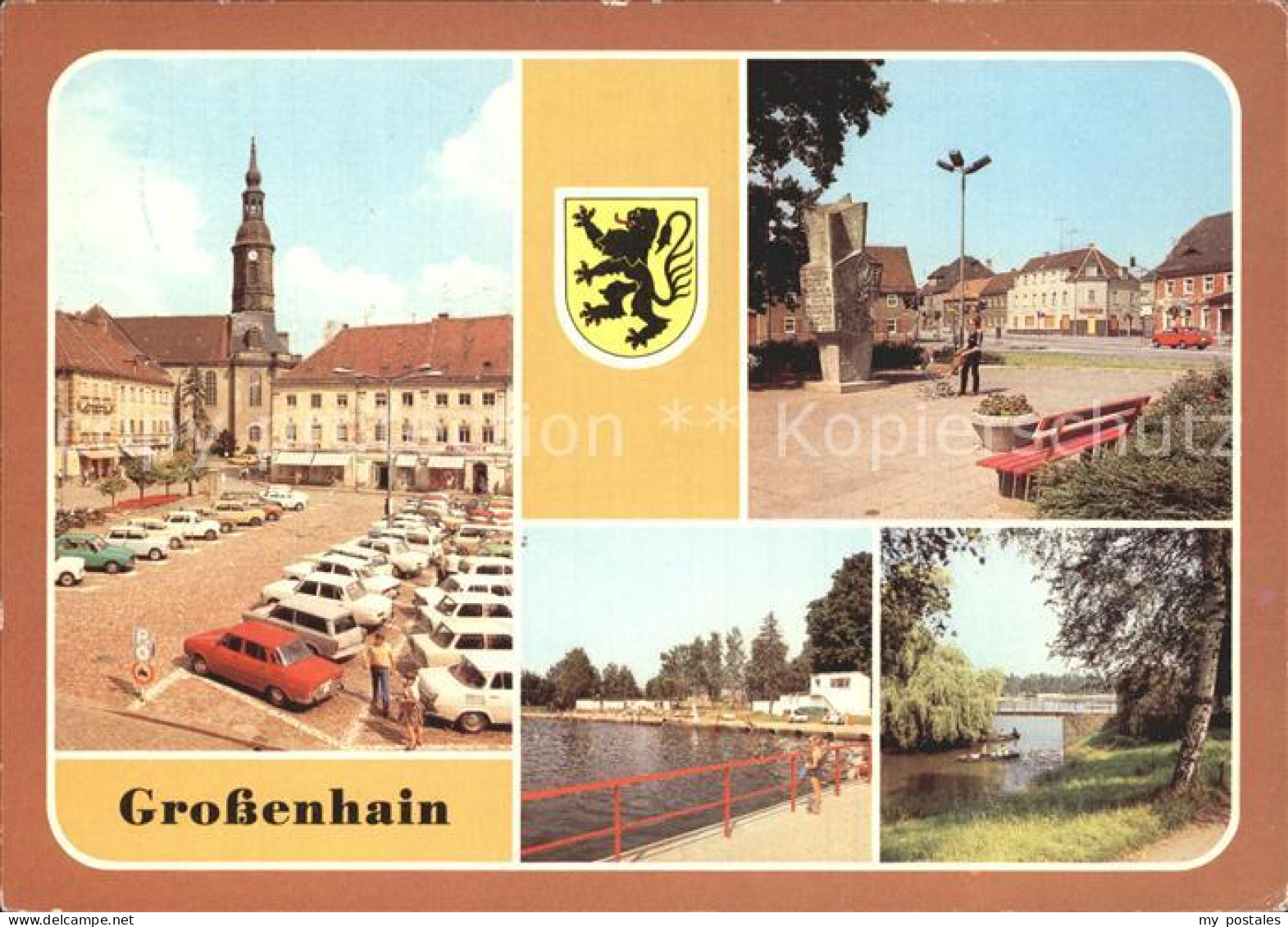 72383273 Grossenhain Sachsen Karl-Marx-Platz Leninplatz Freibad Gondelteich Gros - Grossenhain