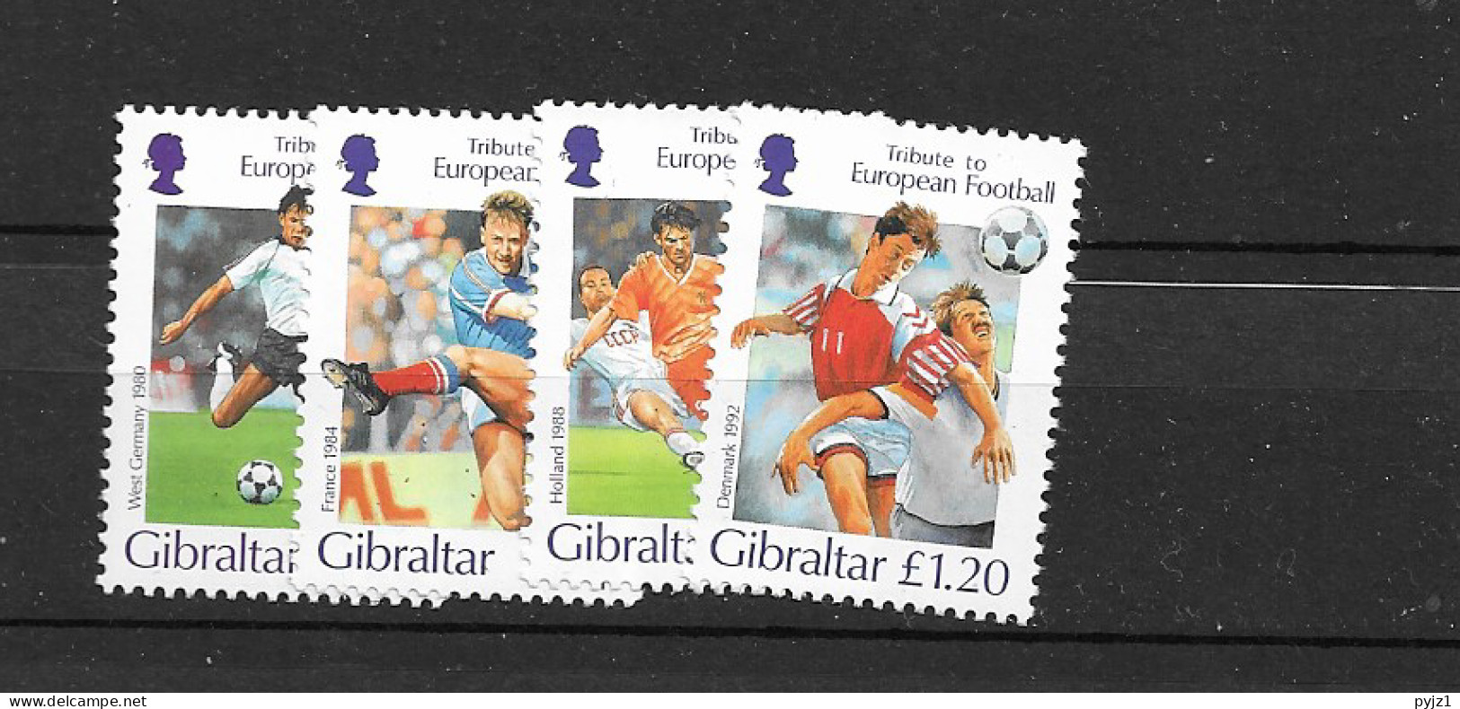 1996 MNH Gibraltar Mi 759-62 Postfris** - Gibraltar