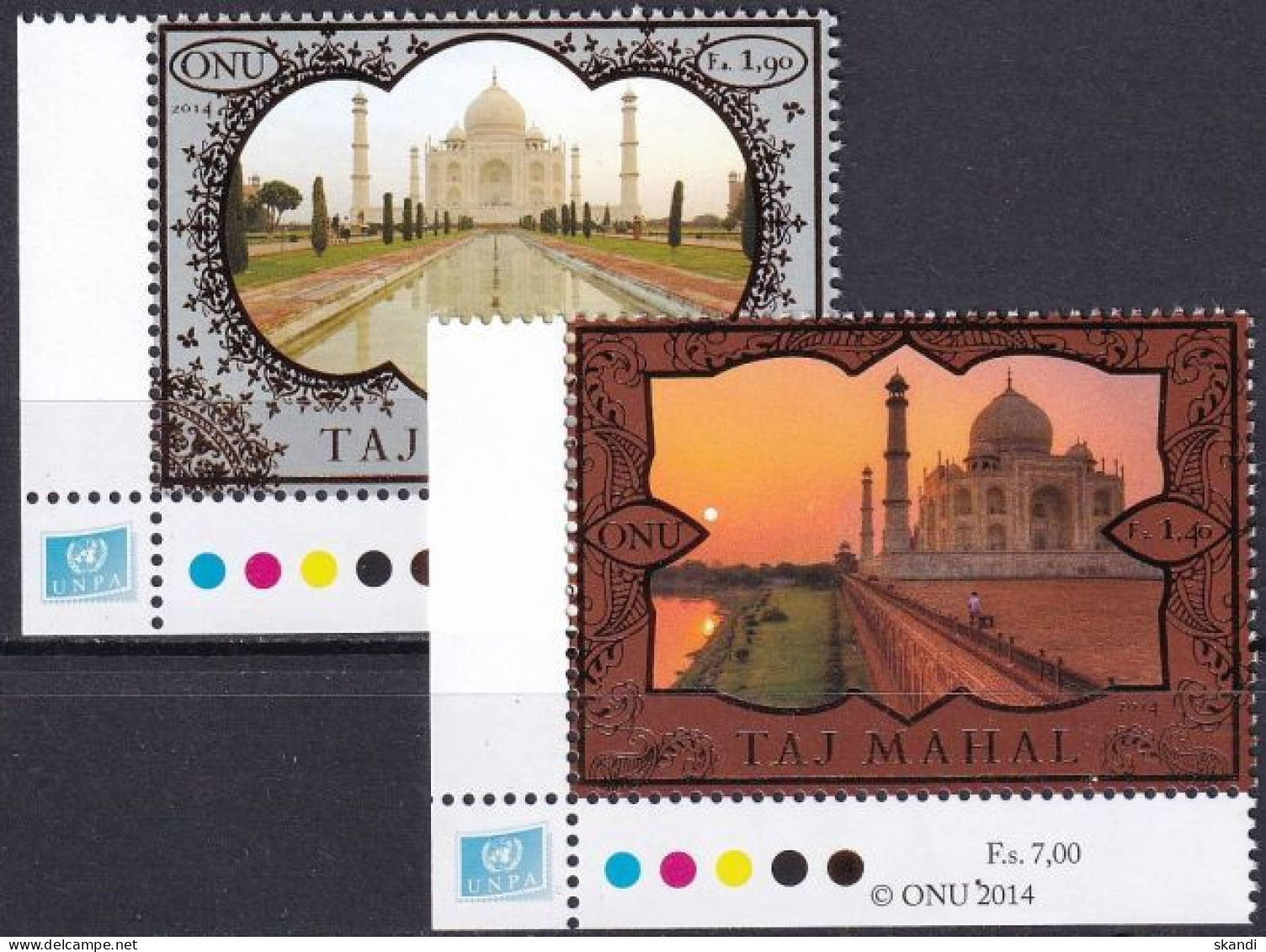 UNO GENF 2014 Mi-Nr. 862/63 ** MNH - Unused Stamps