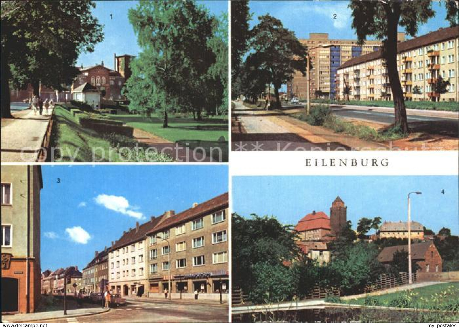 72382840 Eilenburg Bahnhof Hochhaus Leipziger Strasse Sorbenburg Eilenburg - Eilenburg