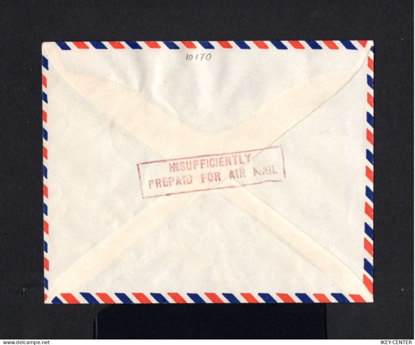 10170-GILBERT & ELLICE ISLANDS-AIRMAIL COVER CHRISTCHURCH.1959.British Colonies.Brief.Enveloppe AERIEN - Gilbert- Und Ellice-Inseln (...-1979)