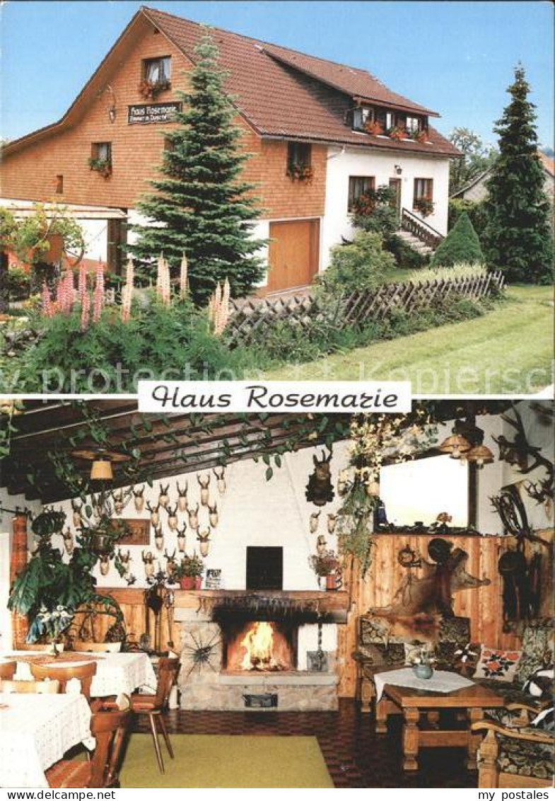 72381448 Bonndorf Schwarzwald Haus Rosemarie Restaurant Bonndorf Schwarzwald - Bonndorf