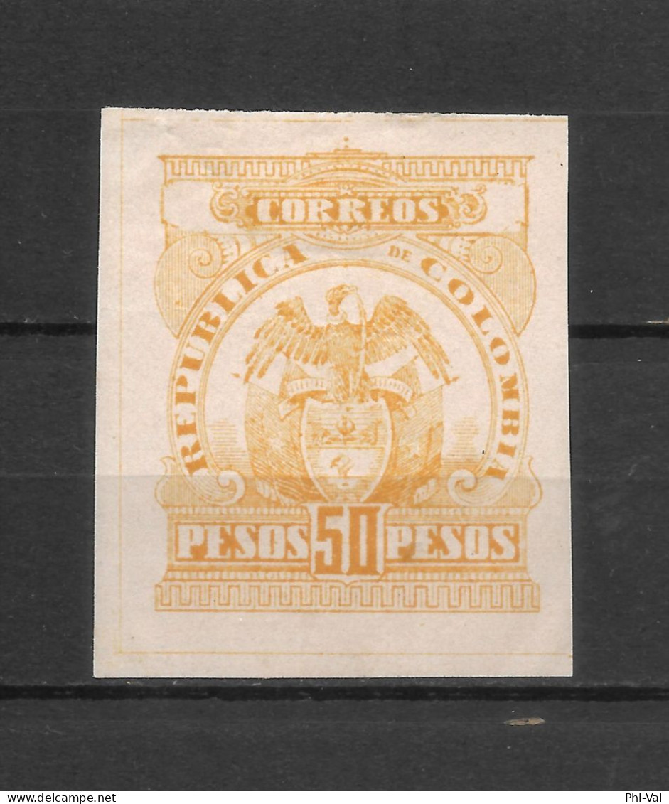 (LOT354) Colombia Postage Stamps. 1903 Sc 323 50p. XF MLH - Colombia