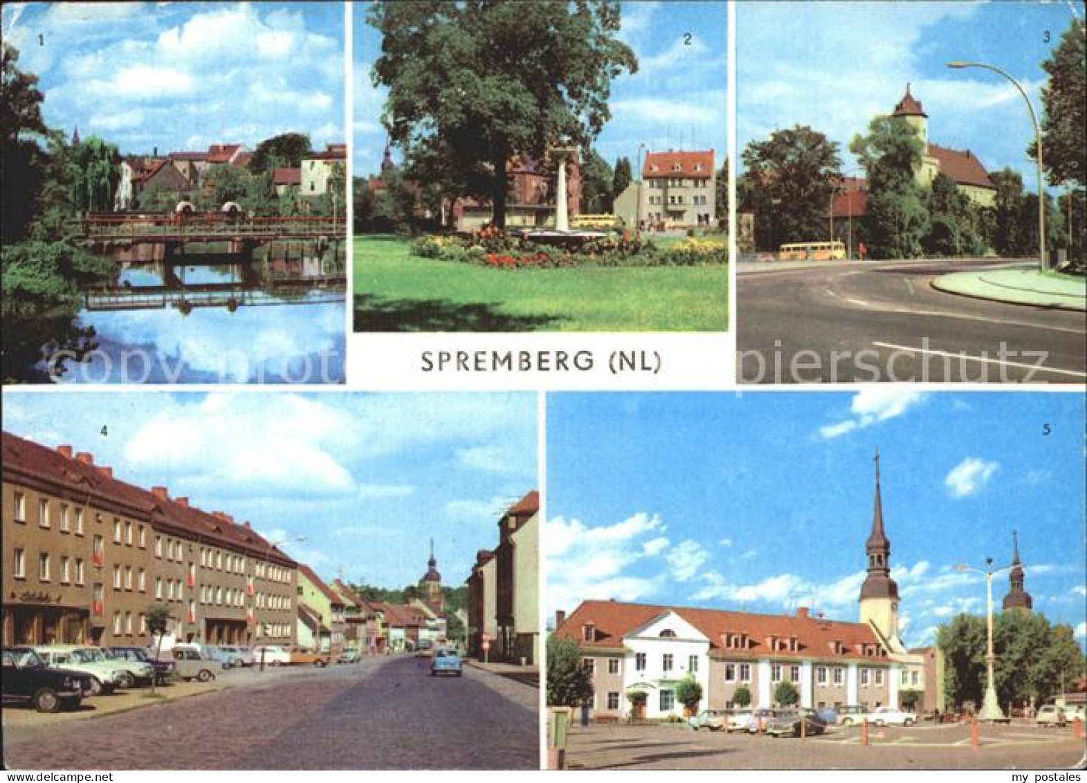 72378335 Spremberg Niederlausitz Spreepartie Busbahnhof Schloss Clara Zetkin Str - Spremberg