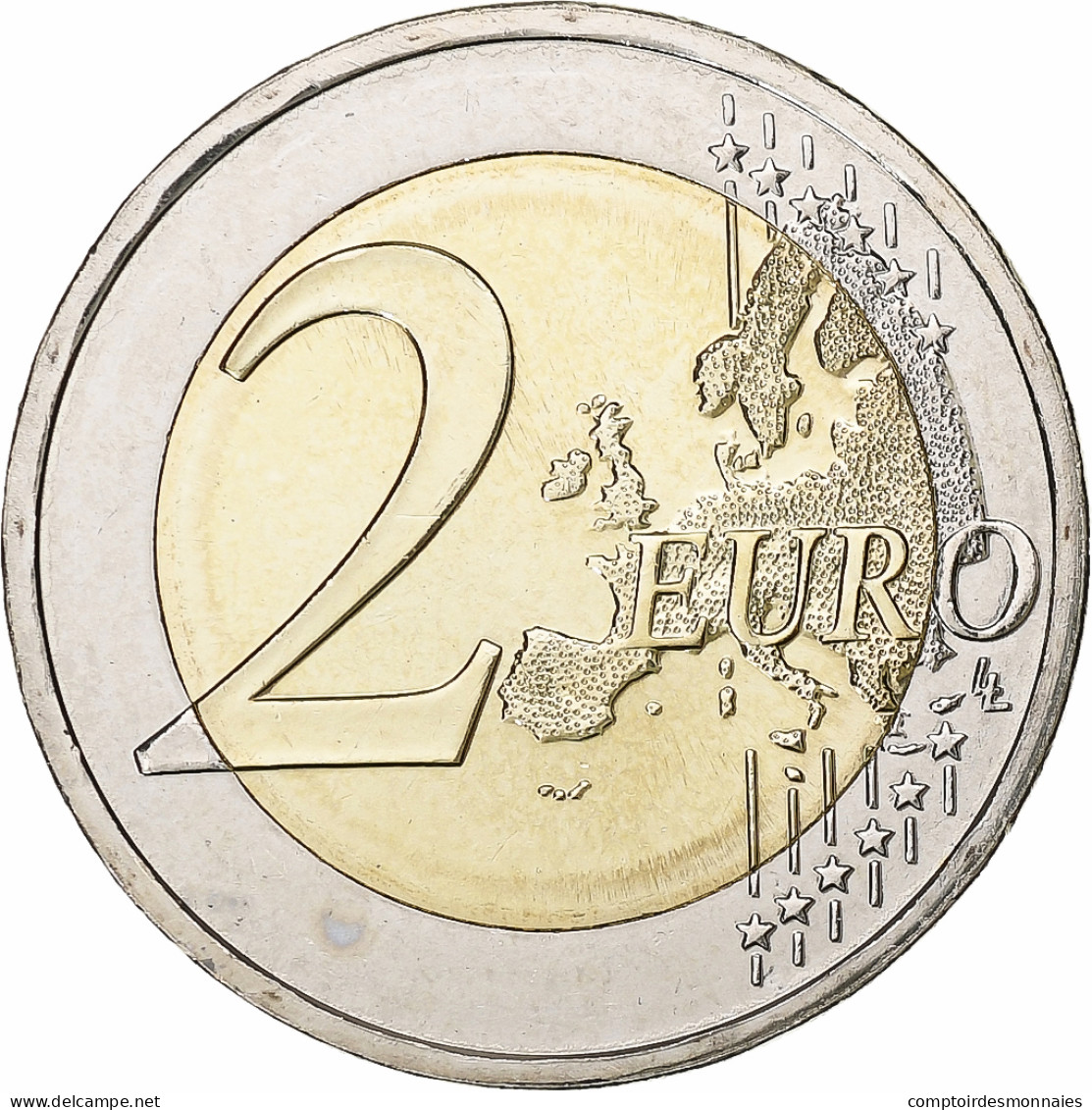 Grèce, 2 Euro, 2018, Bimétallique, SPL+ - Griechenland