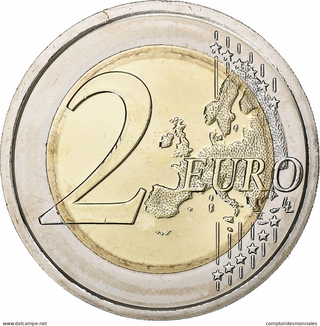 Italie, 2 Euro, 2018, Bimétallique, SPL+, KM:New - Italia