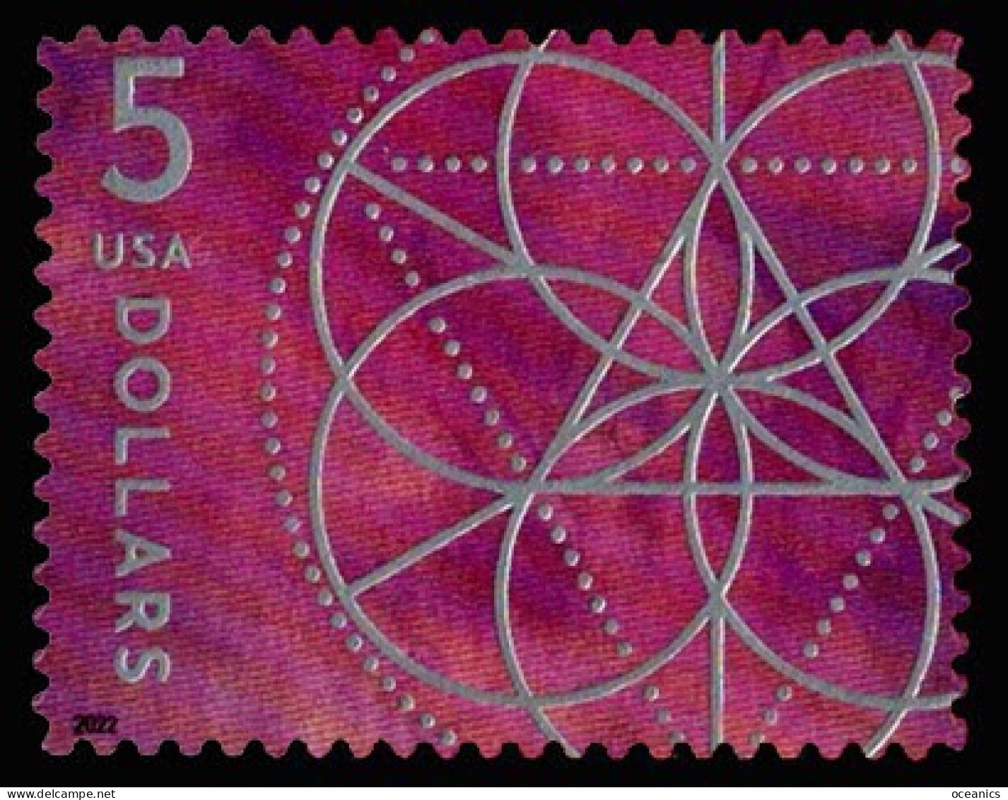 Etats-Unis / United States (Scott No.5701 - Floral Geometry) [**] - Nuovi