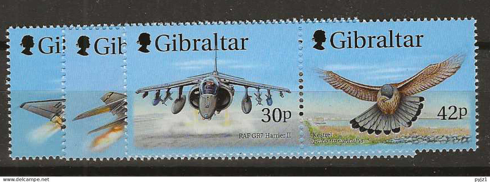 1999 MNH Gibraltar Mi 880-85 Postfris** - Gibraltar