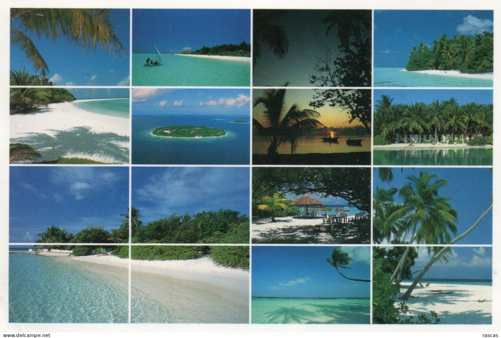 CPM - R - MALDIVES - KALEIDOSCOPE OF NATURE - Maldiven