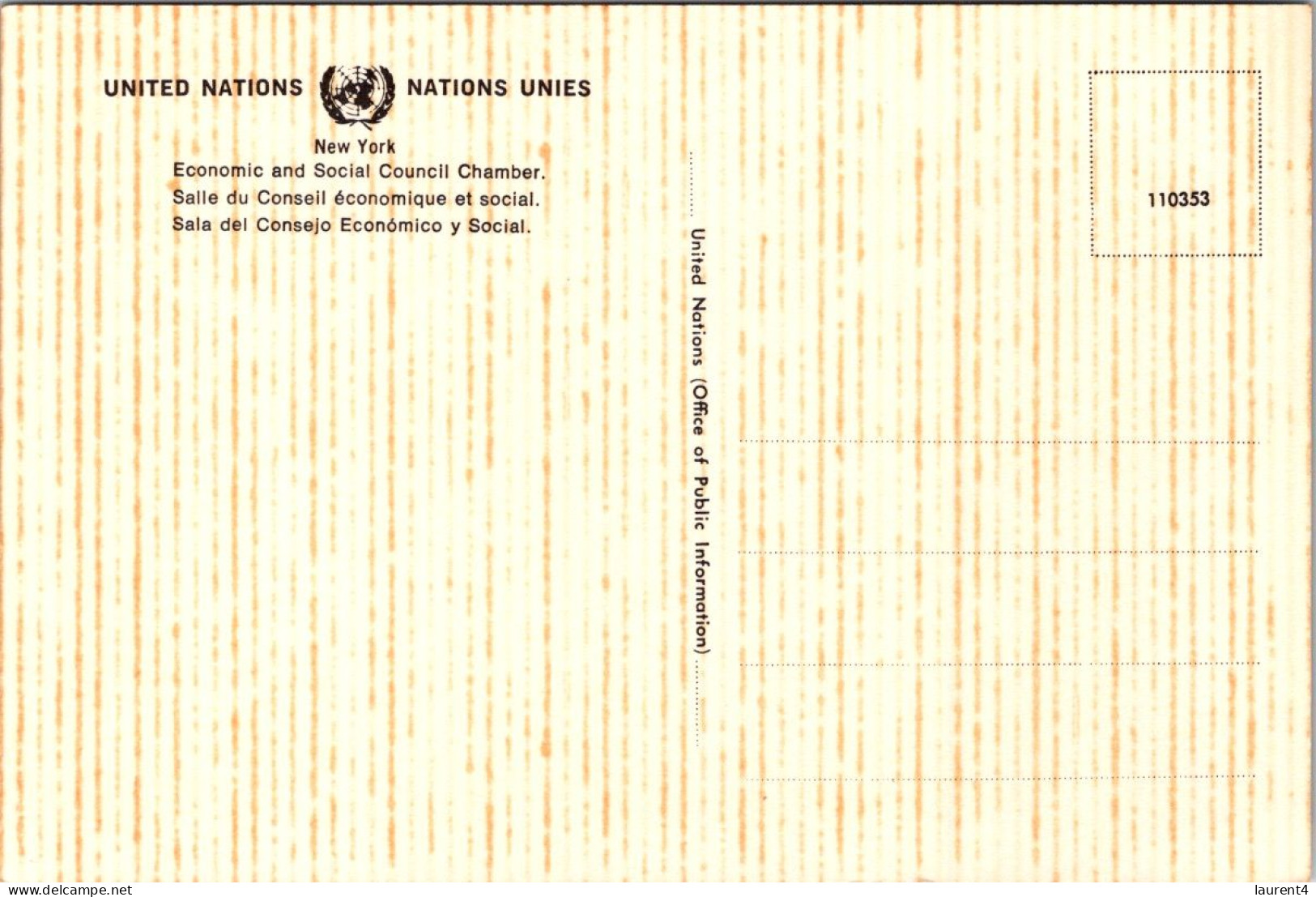 14-2-2024 (4 X 15) USA - New York City - United Nations (3 Postcards) - Autres Monuments, édifices