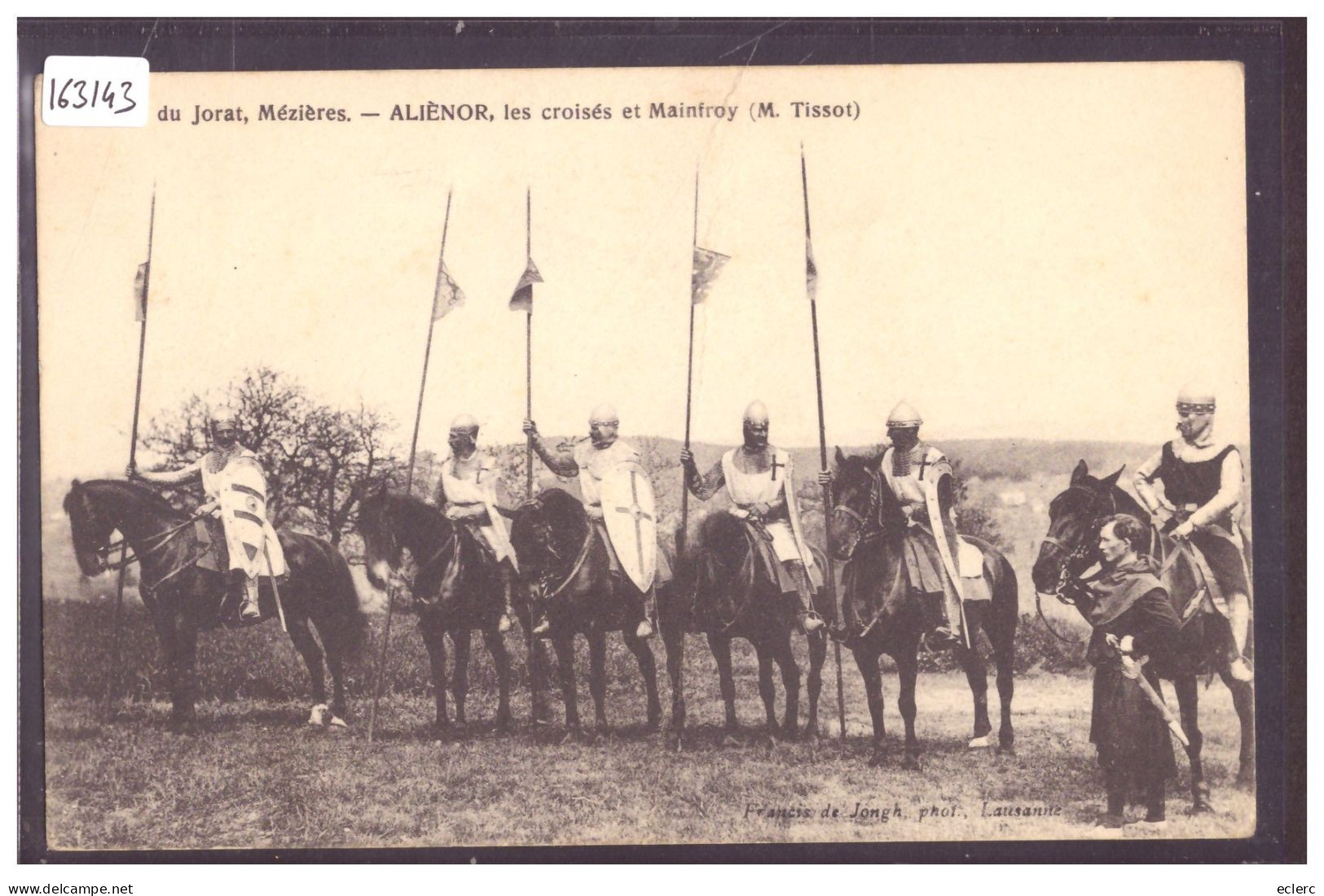 DISTRICT D'ORON - MEZIERES - THEATRE DU JORAT - ALIENOR - TB - Mézières