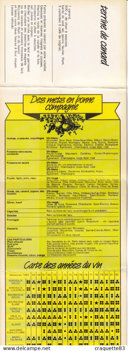 CALENDRIER OFFERT PAR L'UNION DES COMMERCANTS DU BEAUSSET - Grand Format : 1981-90