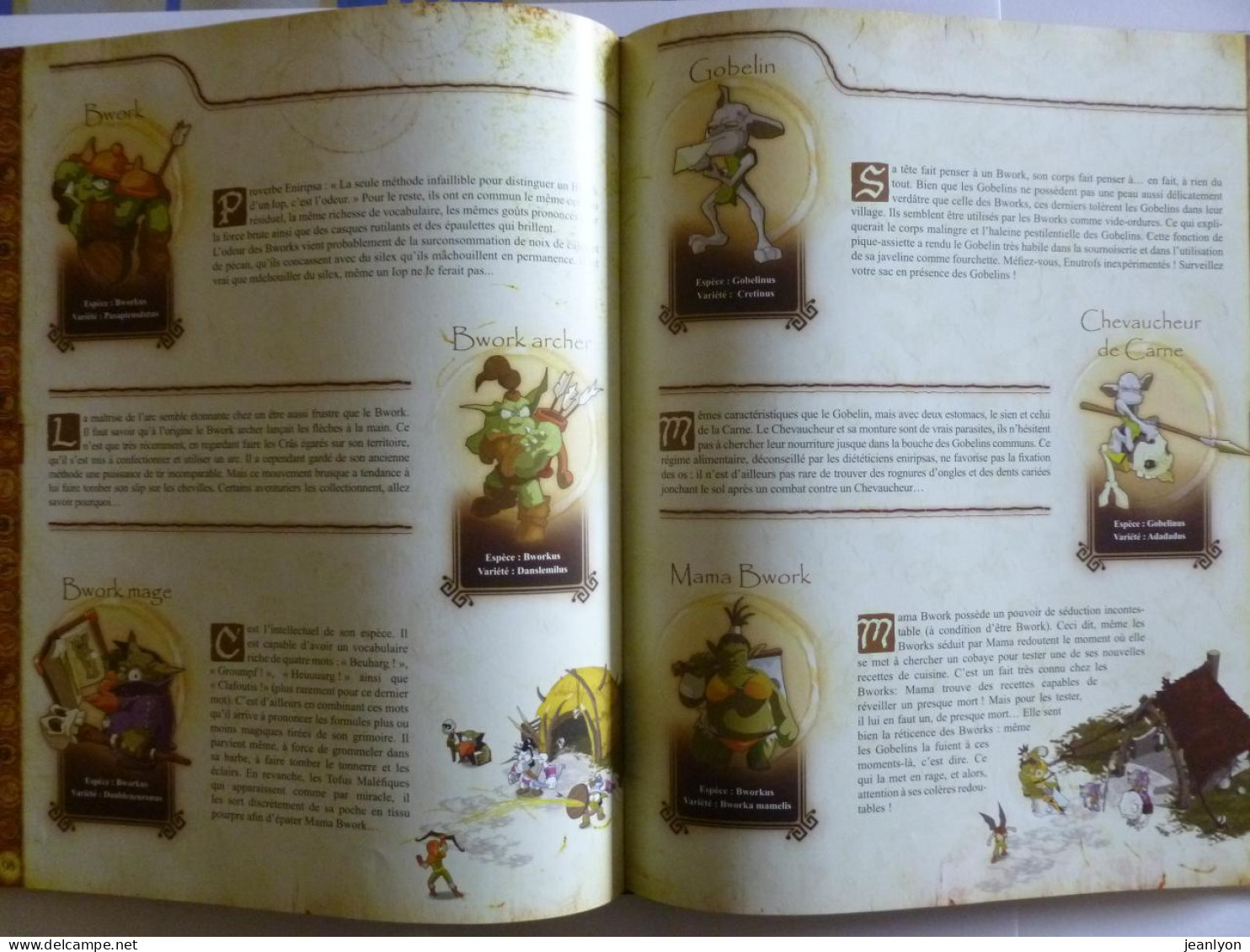 MANGA - DOFUS - Artbook Session 3 - Personnages Du Manga - Livre Ankama Editions - Other & Unclassified