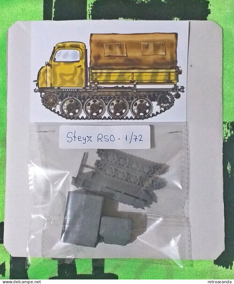 Kit Maqueta Para Montar Y Pintar - Vehículo Militar . Steyr Rso - 1/72. - Military Vehicles