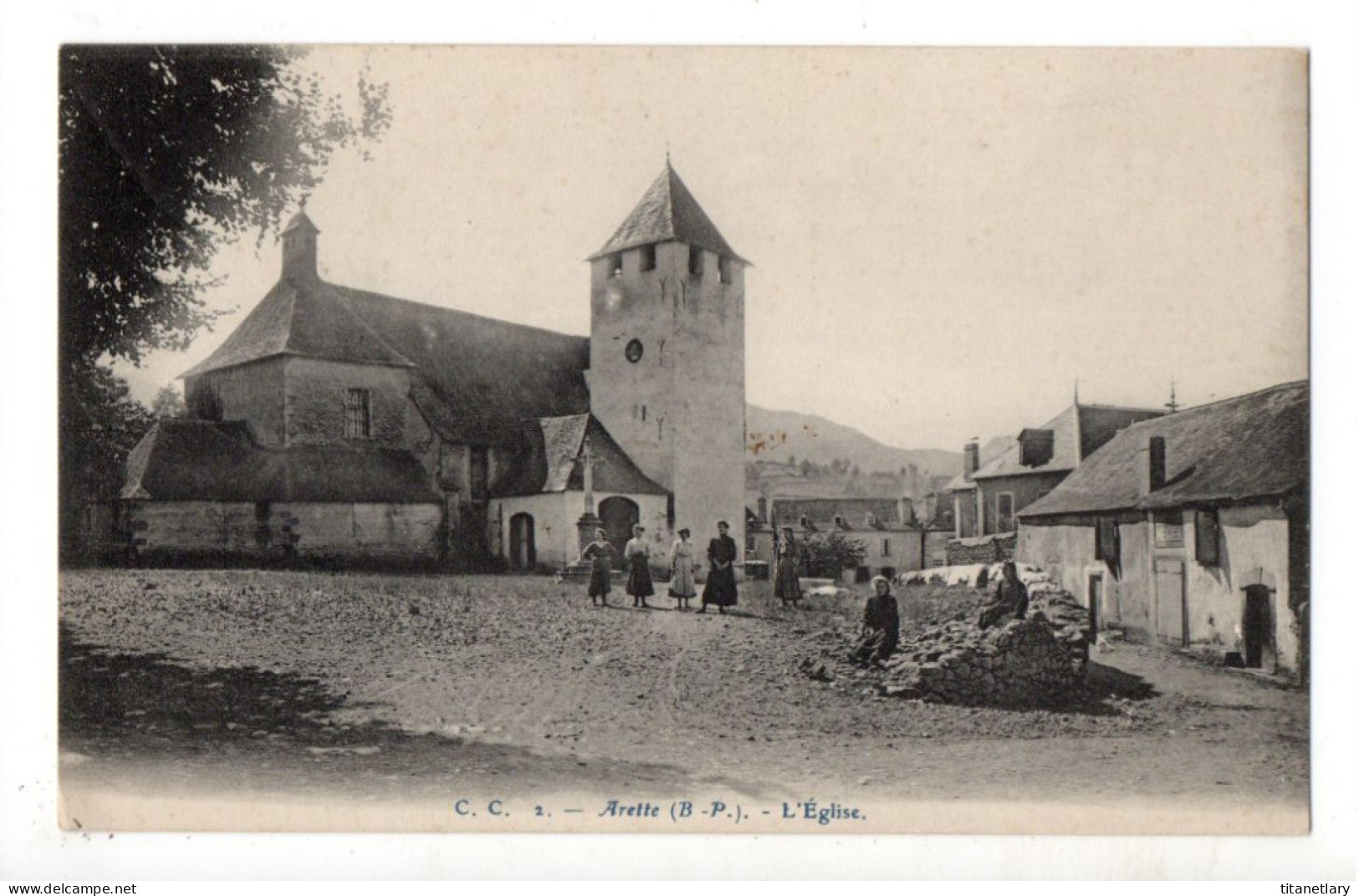 ARETTE - 64 - Béarn - L'Eglise - Bearn