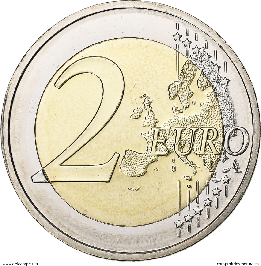 Lettonie, 2 Euro, 2017, Bimétallique, SPL+ - Lettonie