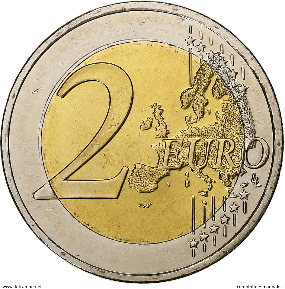 Grèce, 2 Euro, 2016, Athènes, Bimétallique, SPL+ - Grèce