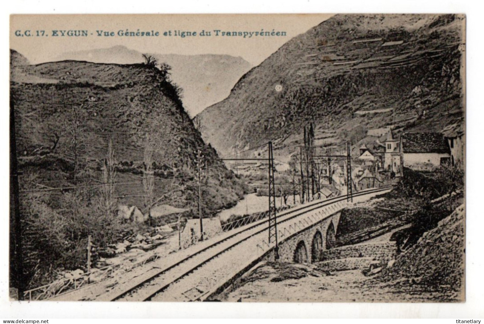 EYGUN - 64 - Béarn - Ligne Du Transpyrénéen - Achat Immédiat - Bearn