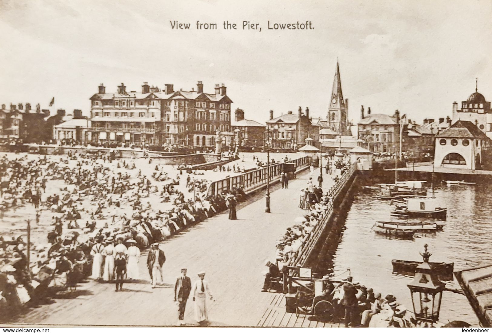 Lowesoft - View From The Pier - Lowestoft